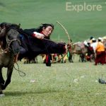 Explore Tibet archer Litang Festival